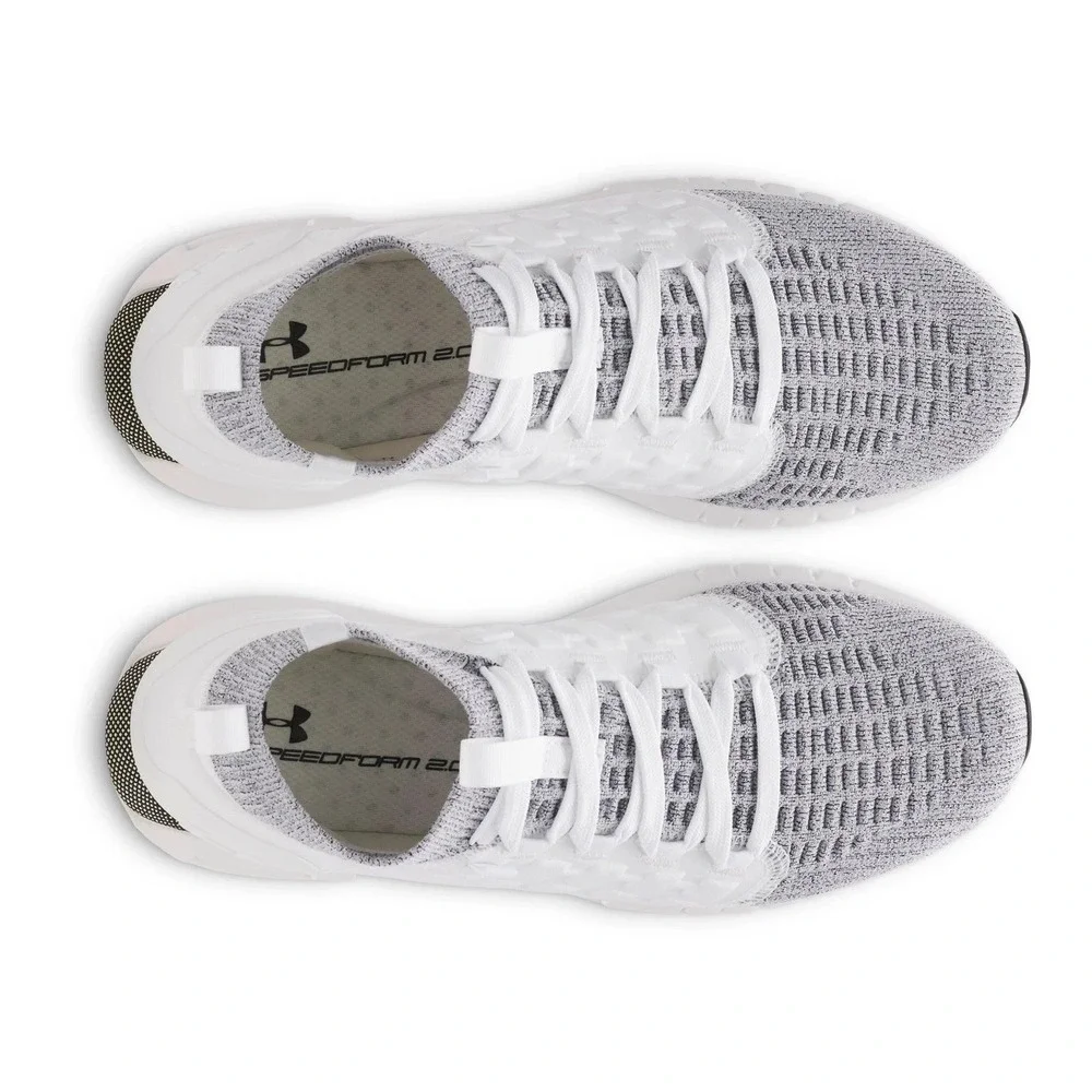 Under Armour UA Phantom 1 Mens Sz 8.5 HOVR Running Shoes White/Grey $120 NEW BOX